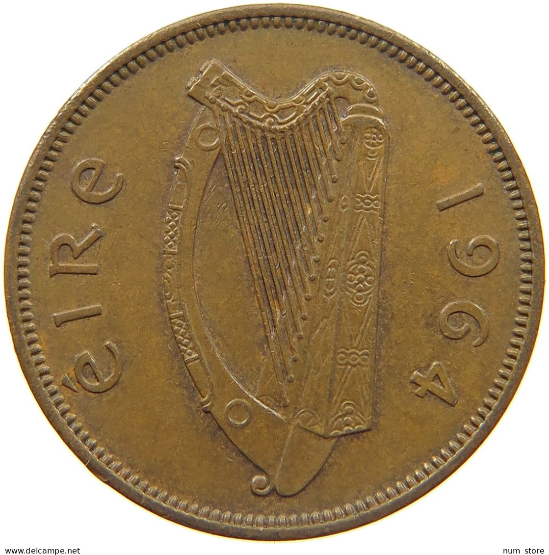 IRELAND 1/2 PENNY 1964  #MA 025718 - Irlande