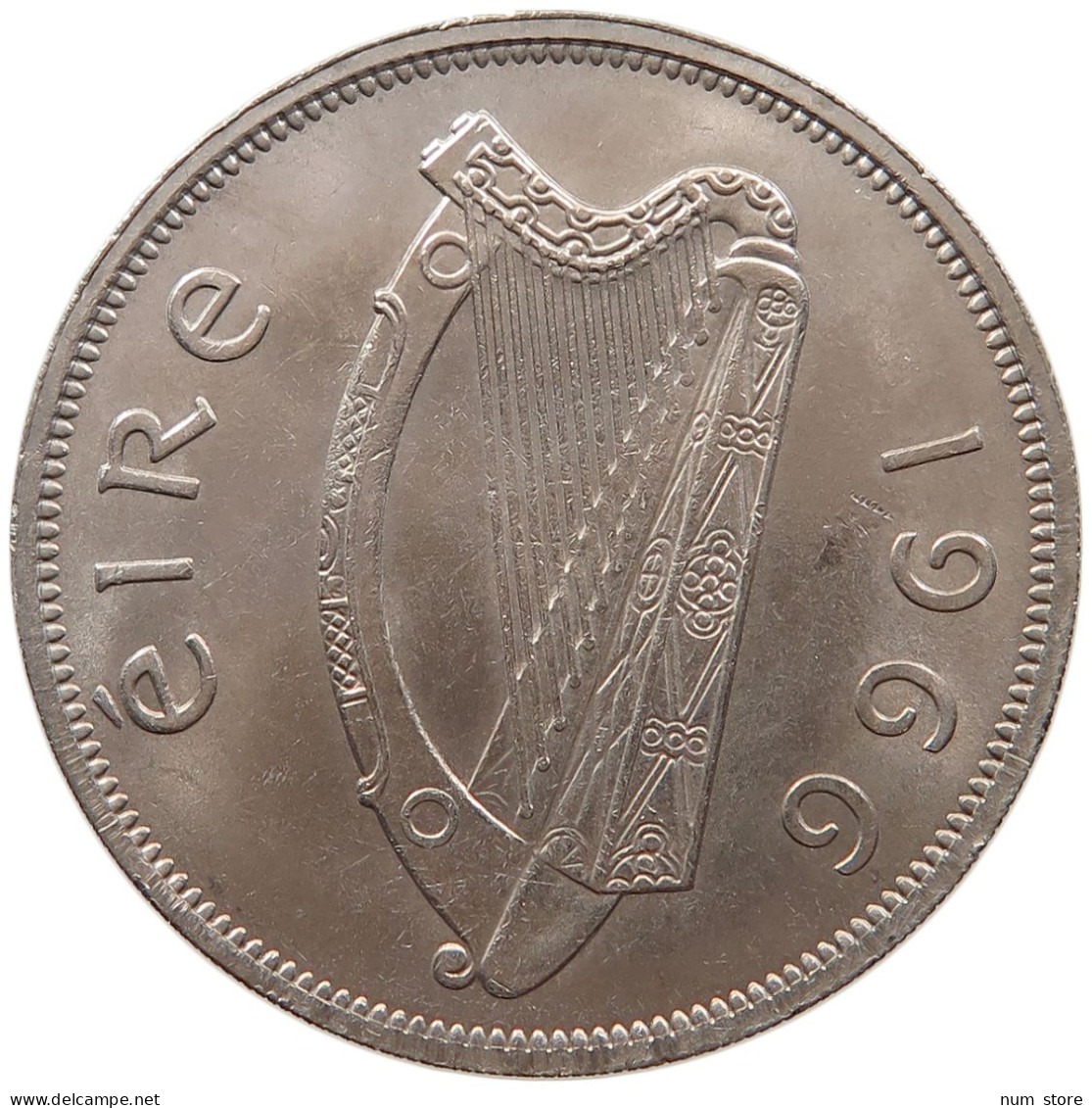 IRELAND 1/2 CROWN 1966  #MA 063914 - Irlande