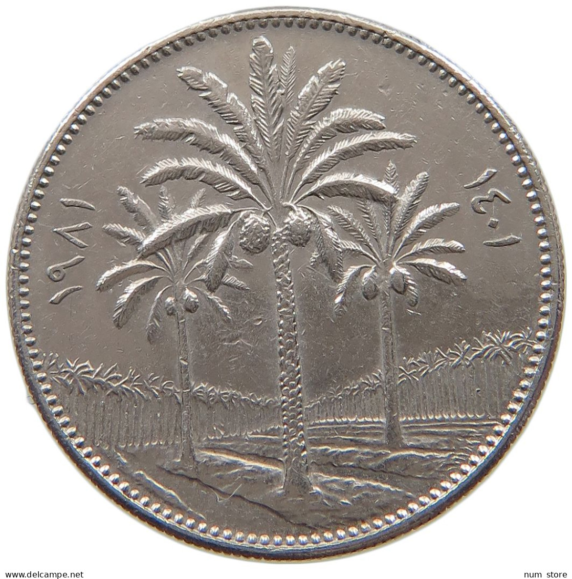 IRAQ 50 FILS 1981  #MA 018903 - Iraq