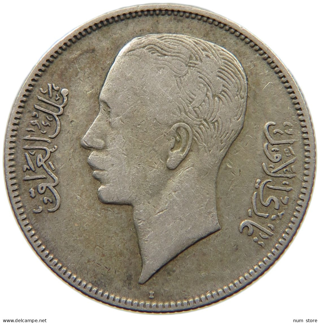 IRAQ 50 FILS 1938 GHAZI I #MA 012514 - Iraq