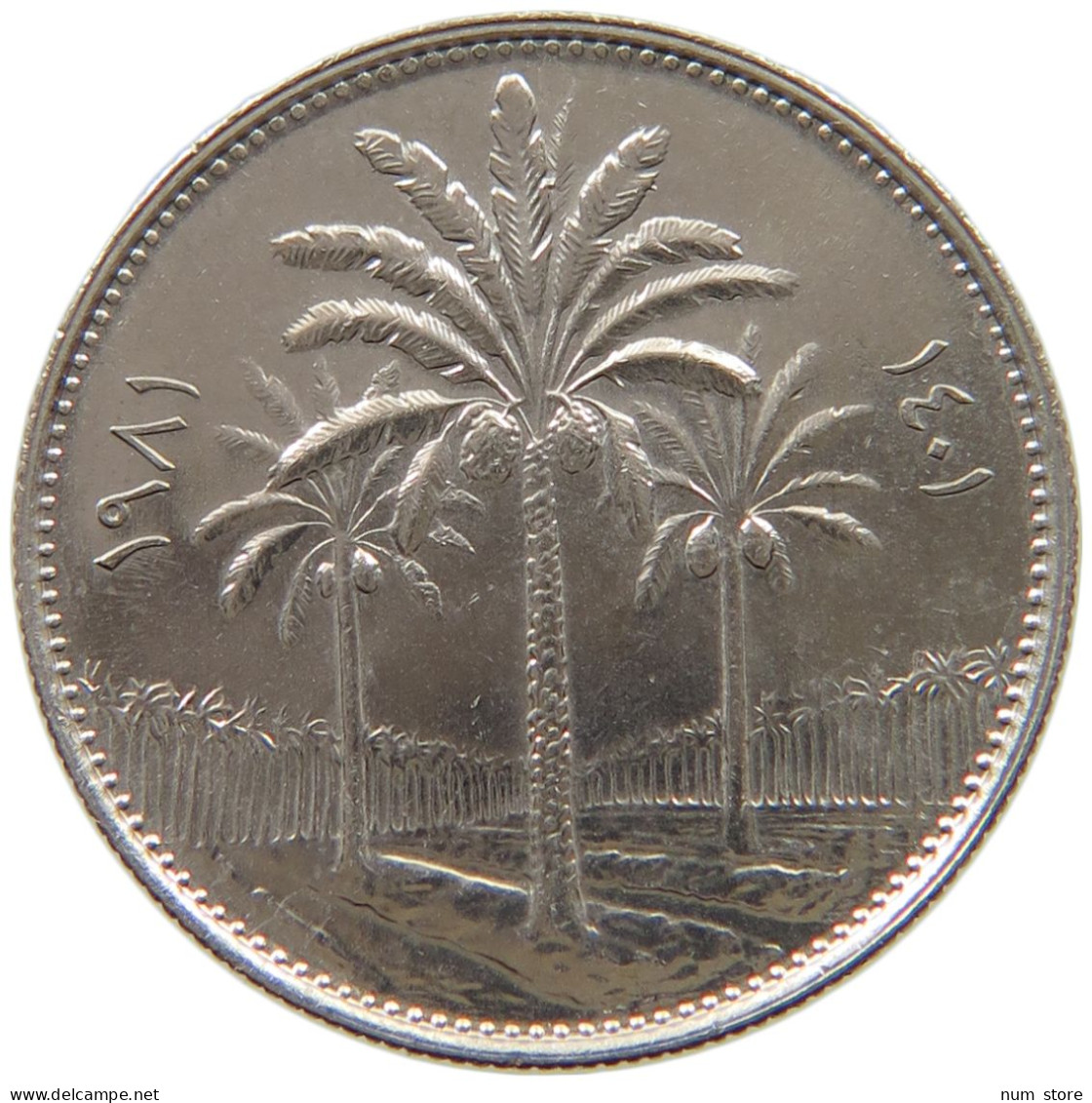 IRAQ 25 FILS 1981  #MA 010542 - Iraq