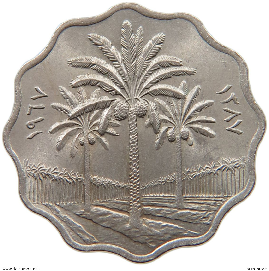 IRAQ 10 FILS 1967  #MA 012184 - Iraq