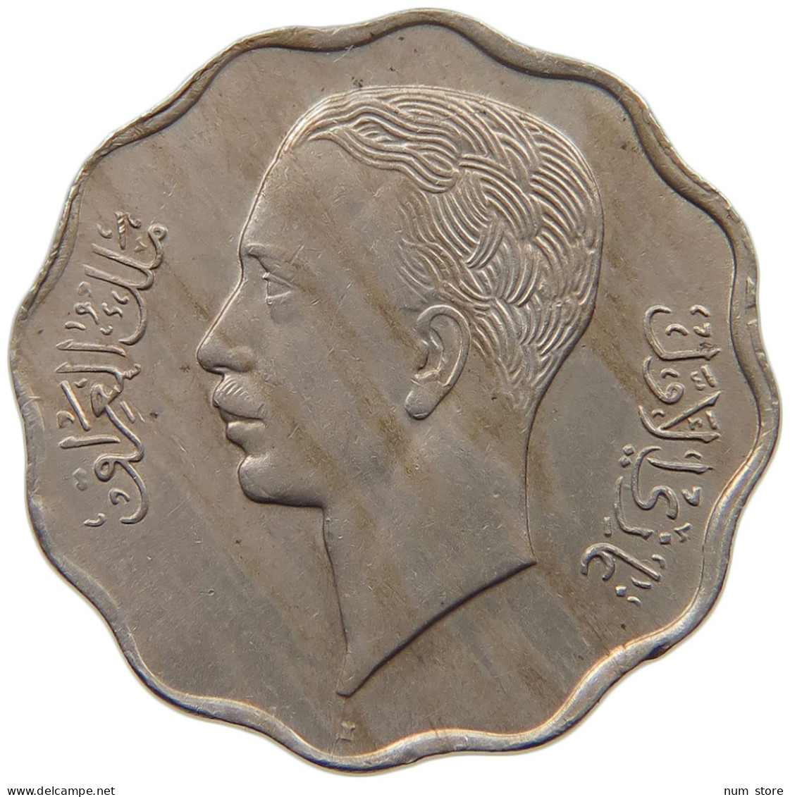 IRAQ 10 FILS 1938 GHAZI I. #MA 026040 - Irak