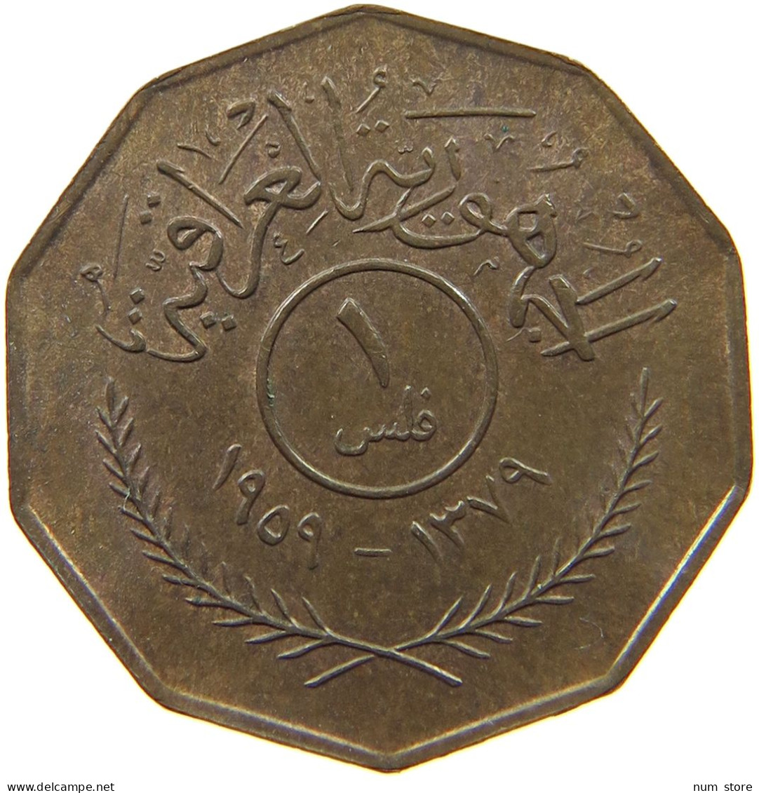 IRAQ 1 FILS 1959 REPUBLIK #MA 009064 - Irak