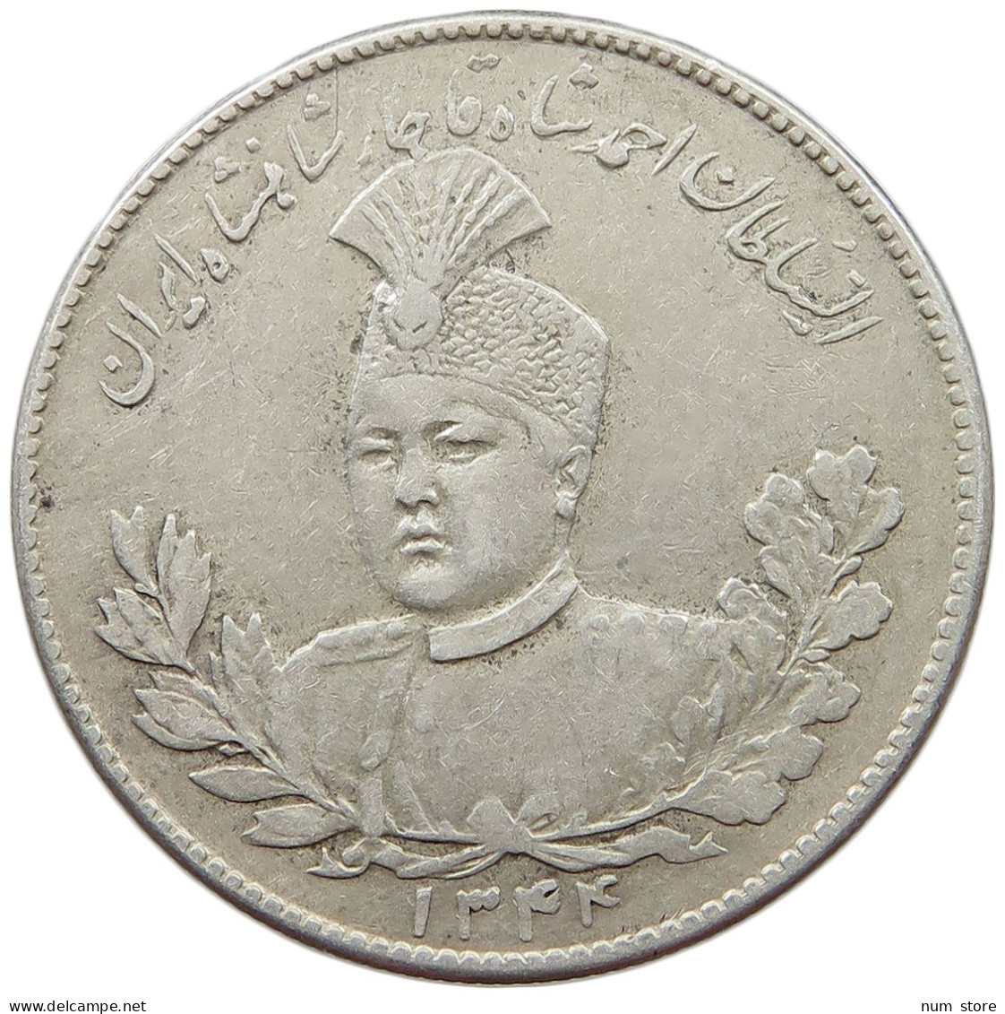 IRAN 5000 DINARS 1344 AHMAD SHAH (1909-1925) #MA 018588 - Iran