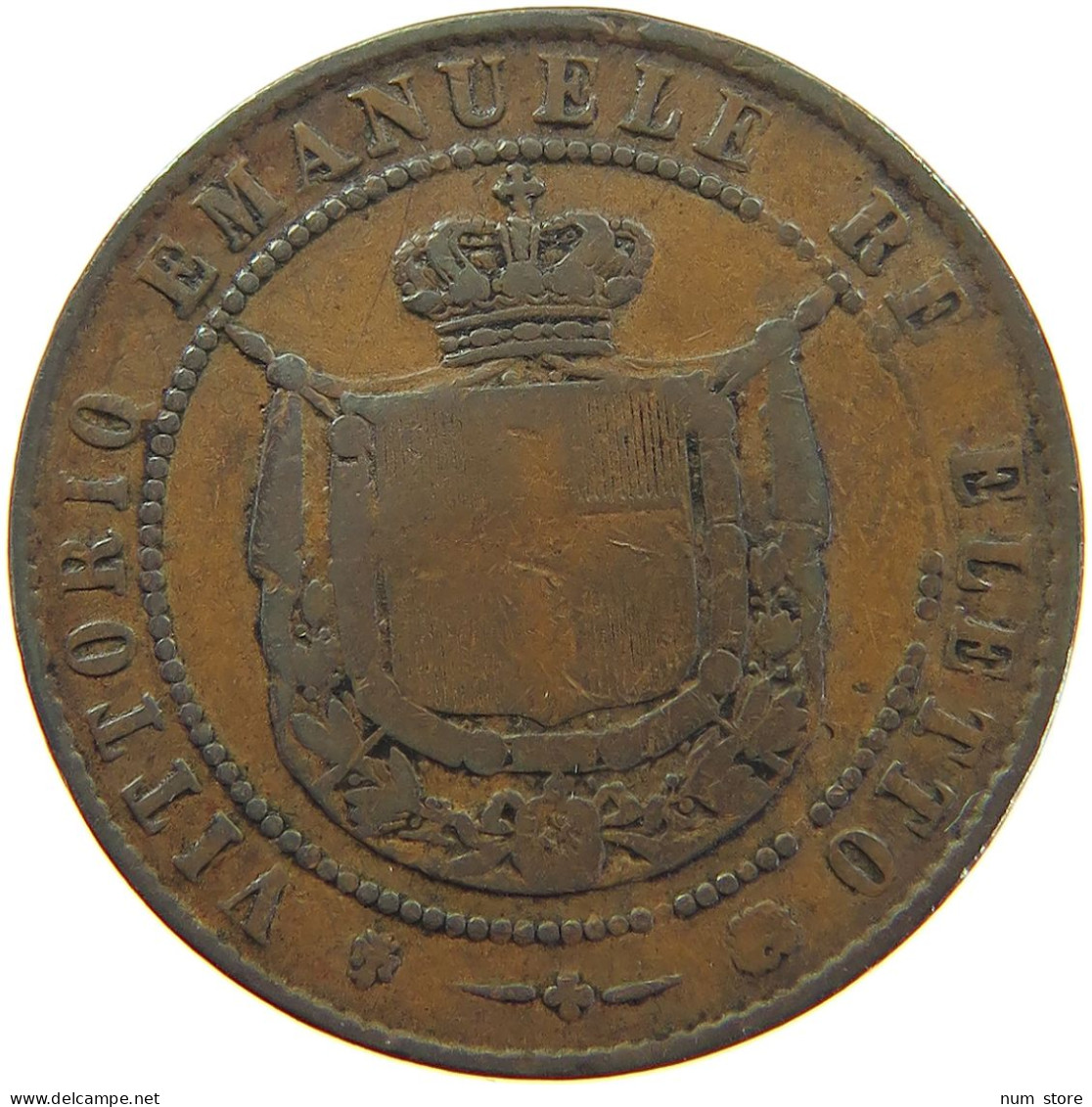 ITALY STATES TUSCANY 5 CENTESIMI 1859  #MA 067780 - Tuscan