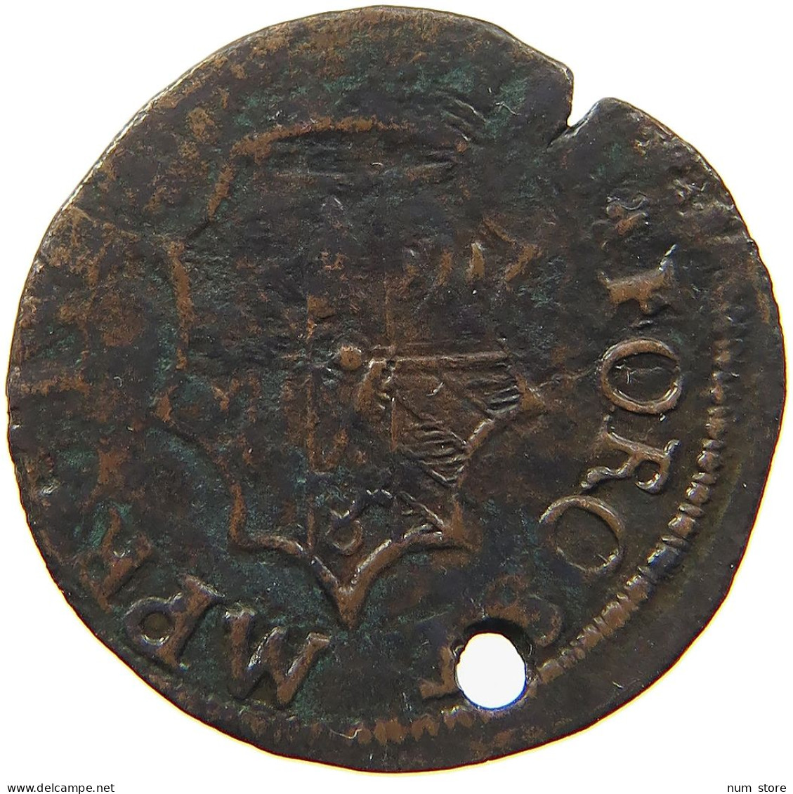 ITALY STATES FOSSOMBRONE QUATTRINO  GUIDOBALDO I. DA MONTEFELTRO, 1472-1508. #MA 100800 - Other & Unclassified