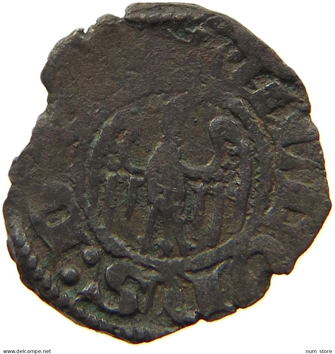 ITALY SIZILIEN DENARO 1416-1458 ALFONS VON ARAGON 1416-1458 #MA 004711 - Sicilië