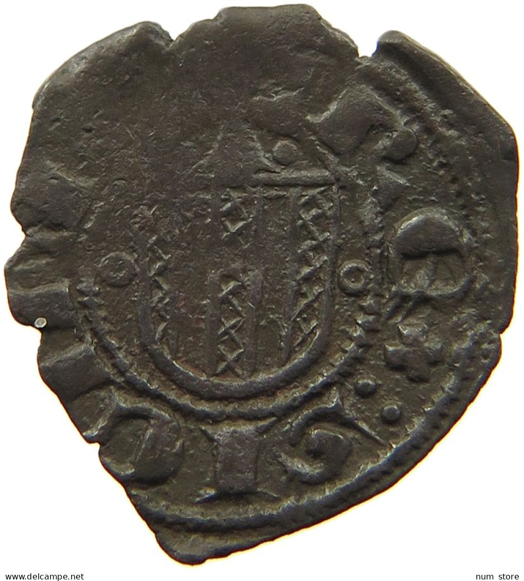 ITALY SIZILIEN DENARO 1416-1458 ALFONS VON ARAGON 1416-1458 #MA 004694 - Sicilië