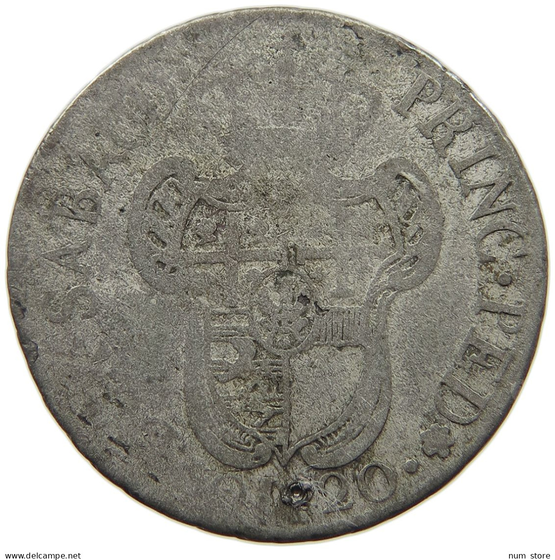 ITALY SARDINIA 20 SOLDI 1795  #MA 021303 - Italian Piedmont-Sardinia-Savoie