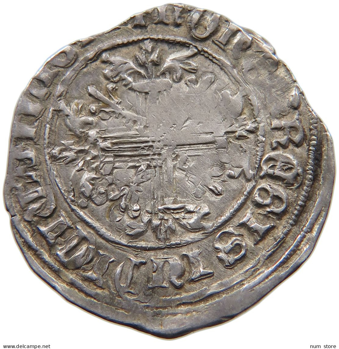 ITALY NAPLES SICILY GIGLIATO 1309-1343 ROBERT D'ANJOU (1309-1343) #MA 024297 - Neapel & Sizilien