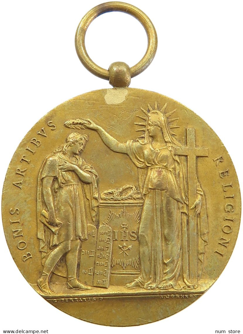 ITALY GENUA MEDAL  BONIS ARTIBVS RELIGIONI / COLLEGIVM GENVENSE A B.ARECCO #MA 024013 - Venedig