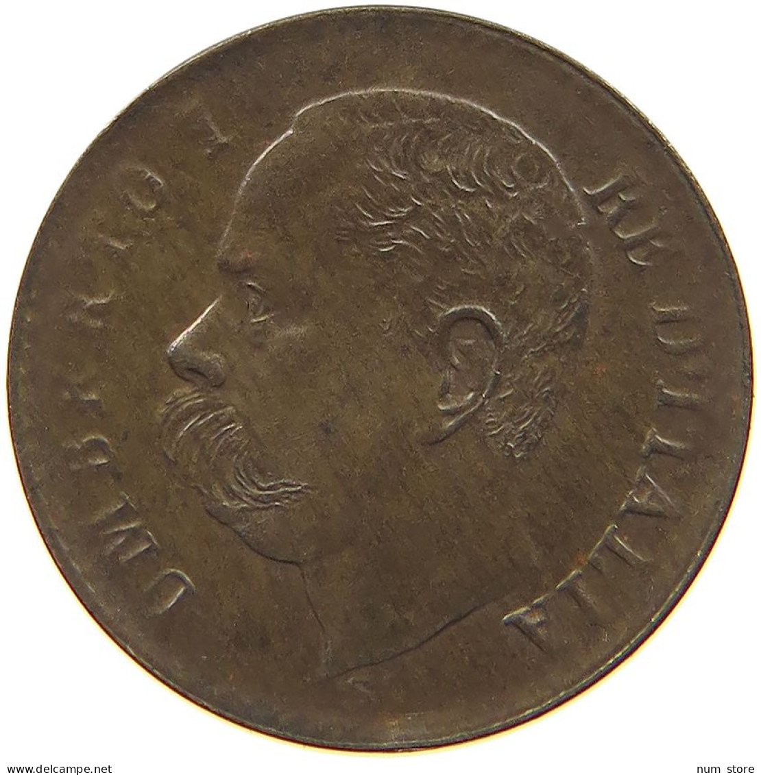 ITALY CENTESIMO 1900 R UMBERTO I. 1878-1900 #MA 022766 - 1878-1900 : Umberto I