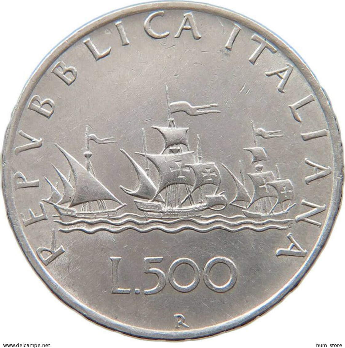 ITALY 500 LIRE 1960  #MA 068671 - 500 Lire