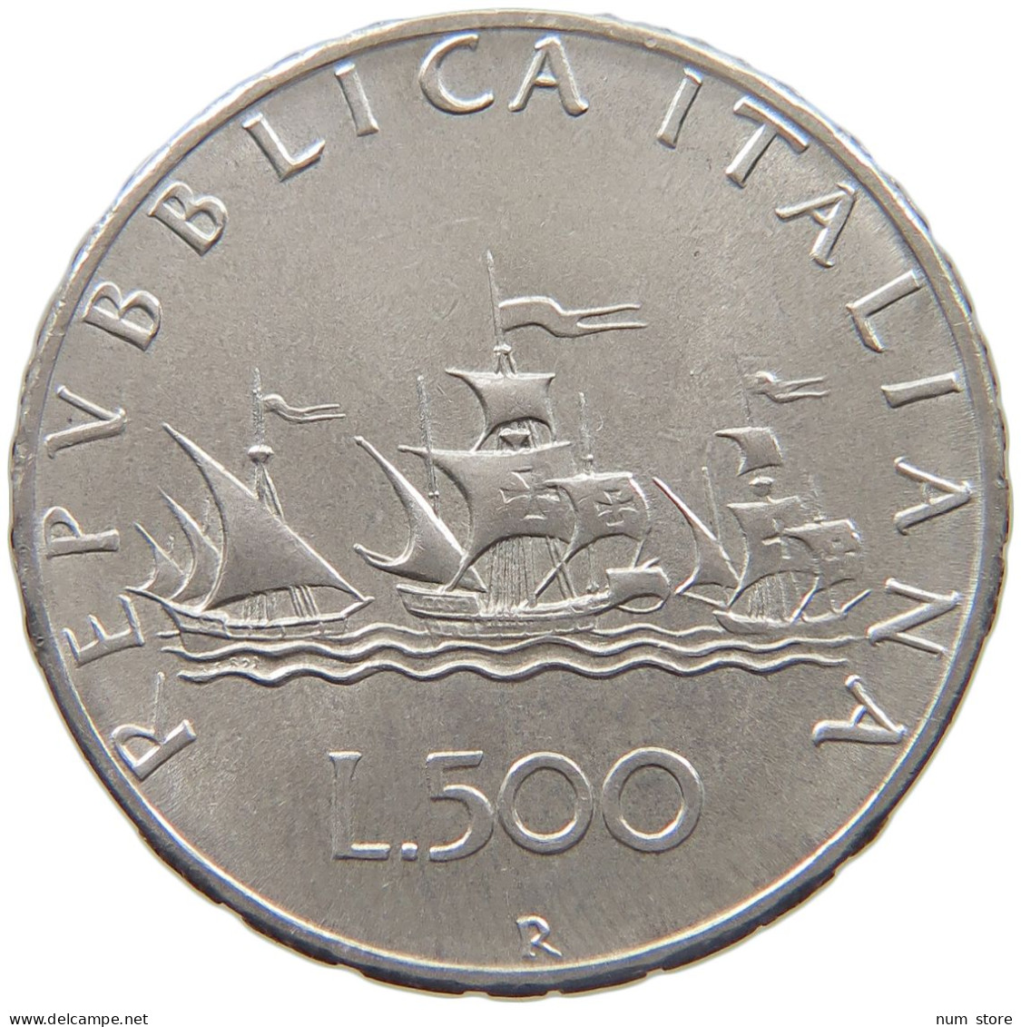 ITALY 500 LIRE 1966  #MA 024492 - 500 Liras