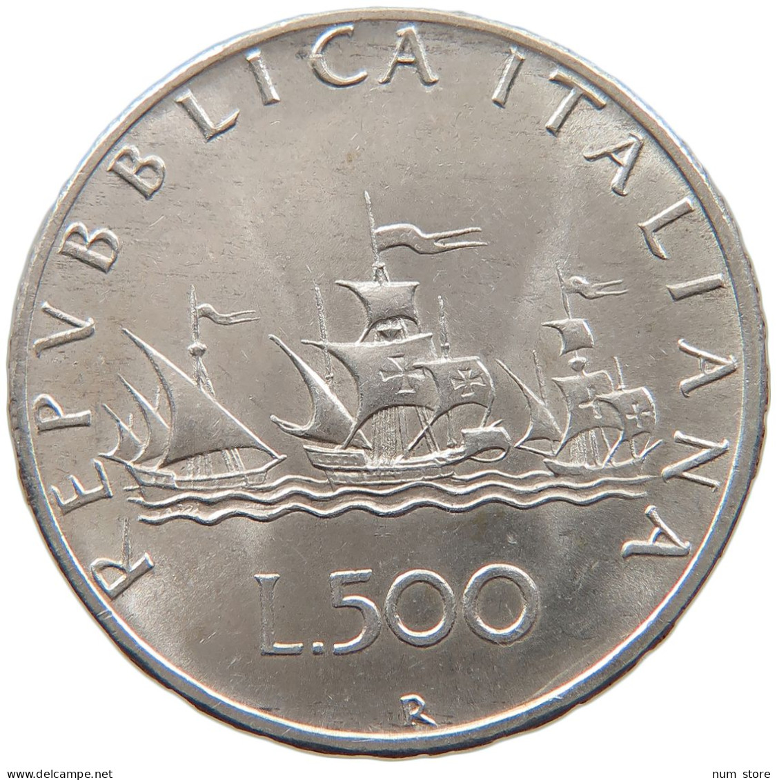 ITALY 500 LIRE 1961  #MA 068192 - 500 Lire