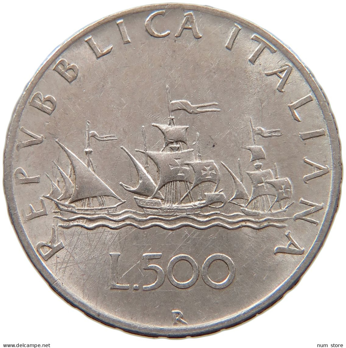 ITALY 500 LIRE 1958  #MA 067518 - 500 Lire