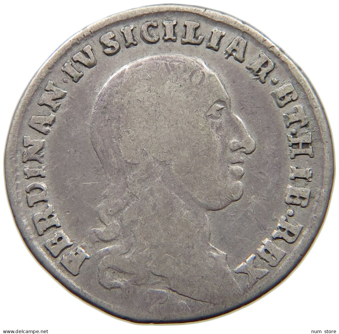 ITALY 20 GRANA 1798 FERDINANDO IV. 1759-1798 #MA 006741 - Andere & Zonder Classificatie