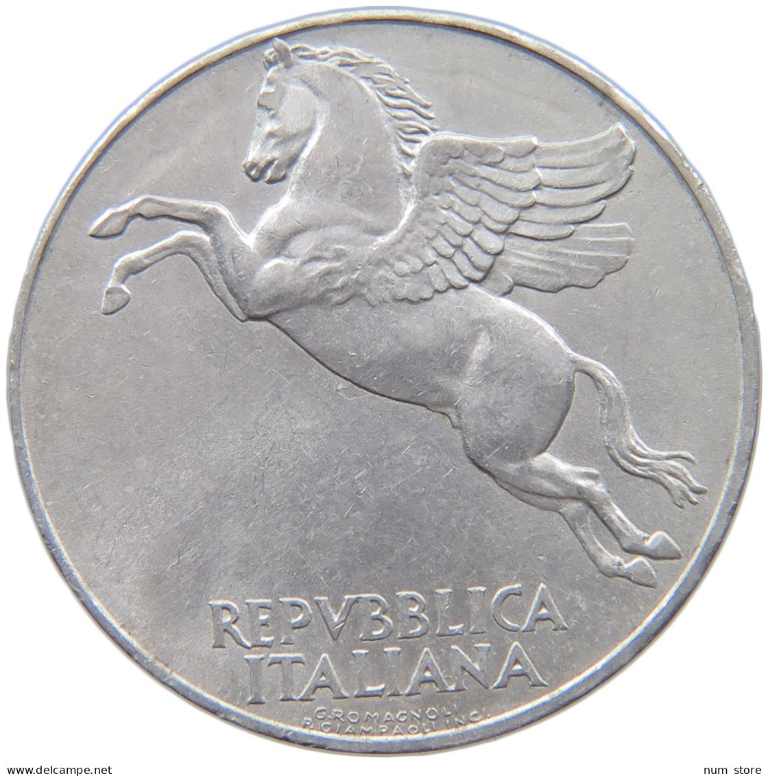 ITALY 10 LIRE 1950  #MA 067484 - 10 Liras