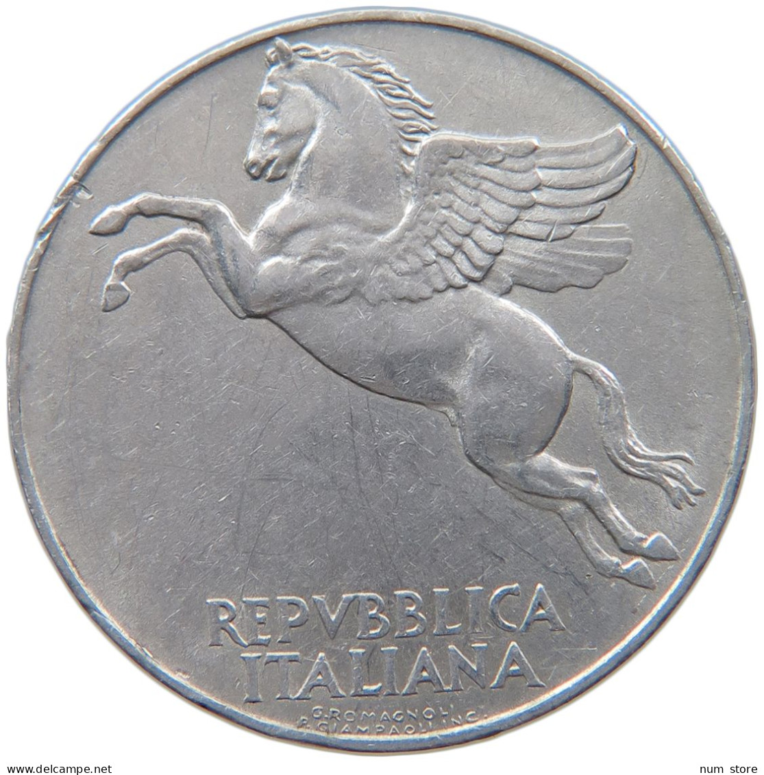 ITALY 10 LIRE 1949  #MA 062928 - 10 Liras