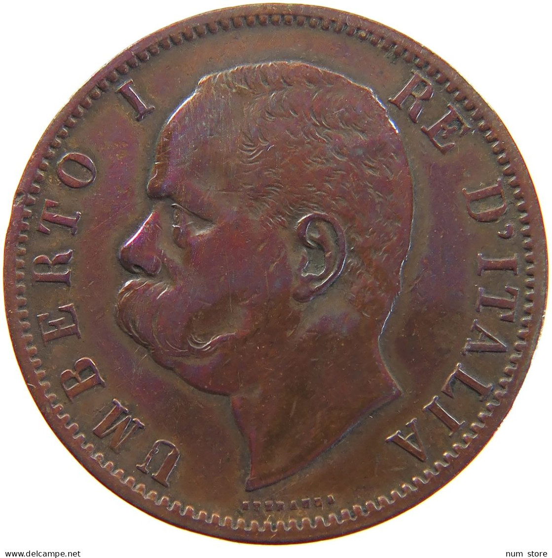 ITALY 10 CENTESIMI 1894 UMBERTO I. 1878-1900 #MA 067743 - 1878-1900 : Umberto I.