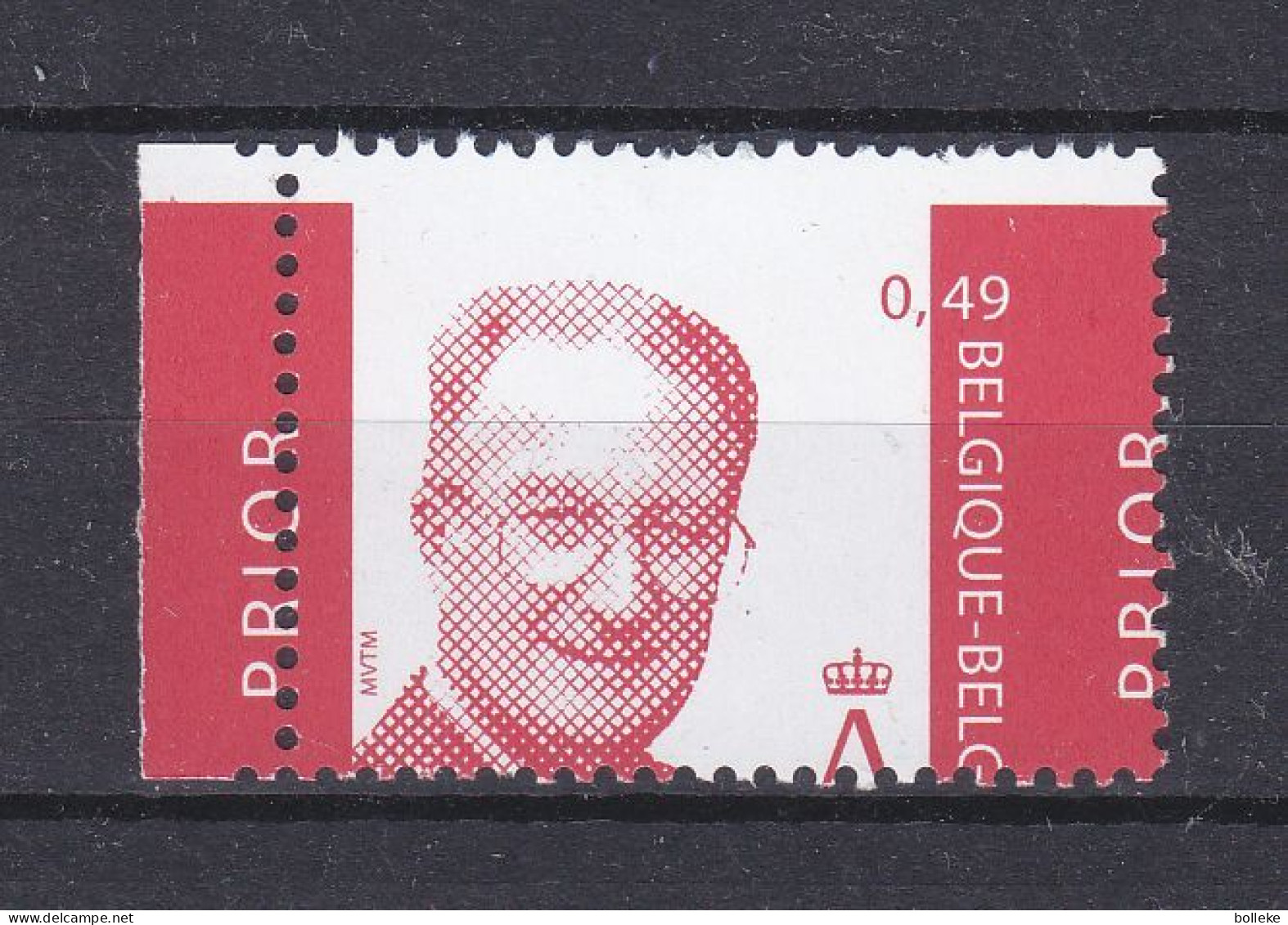 Belgique - COB 3132 - Impression Décalée - Roi Albert II - - 1991-2020