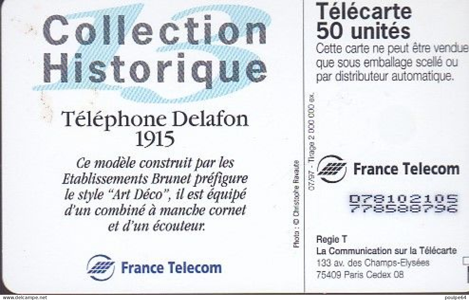 F762  07/1997 - DELAFON 1915 - 50 OB2 - 1997