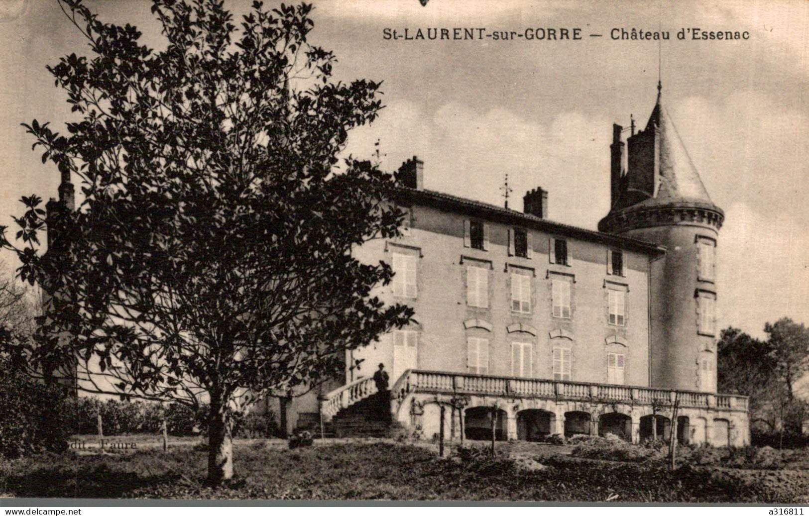 St Laurent Sur Gorre Chateau D Essenac - Saint Laurent Sur Gorre