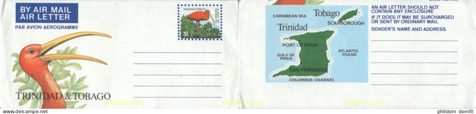 716610 MNH TRINIDAD Y TOBAGO 1989 AEROGRAMA - Trinidad & Tobago (1962-...)