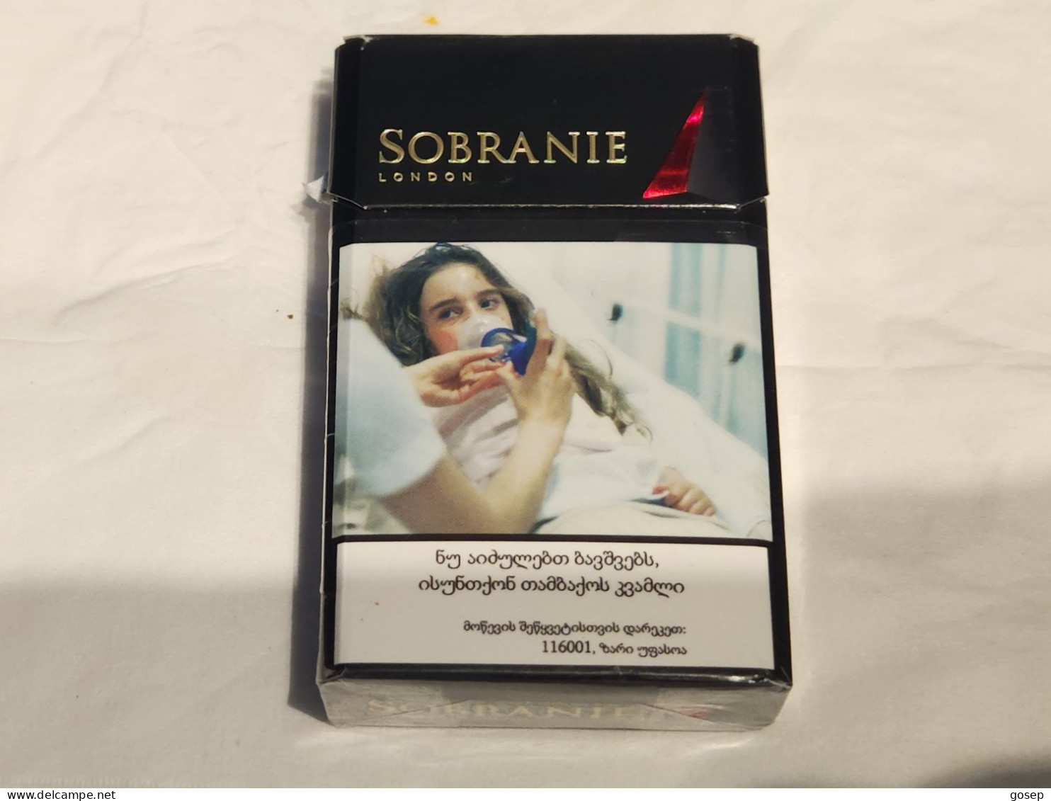 GEORGIA-Boxes--box Empty Cigarette- SOBRANIE-london(43)-good Box - Etuis à Cigarettes Vides
