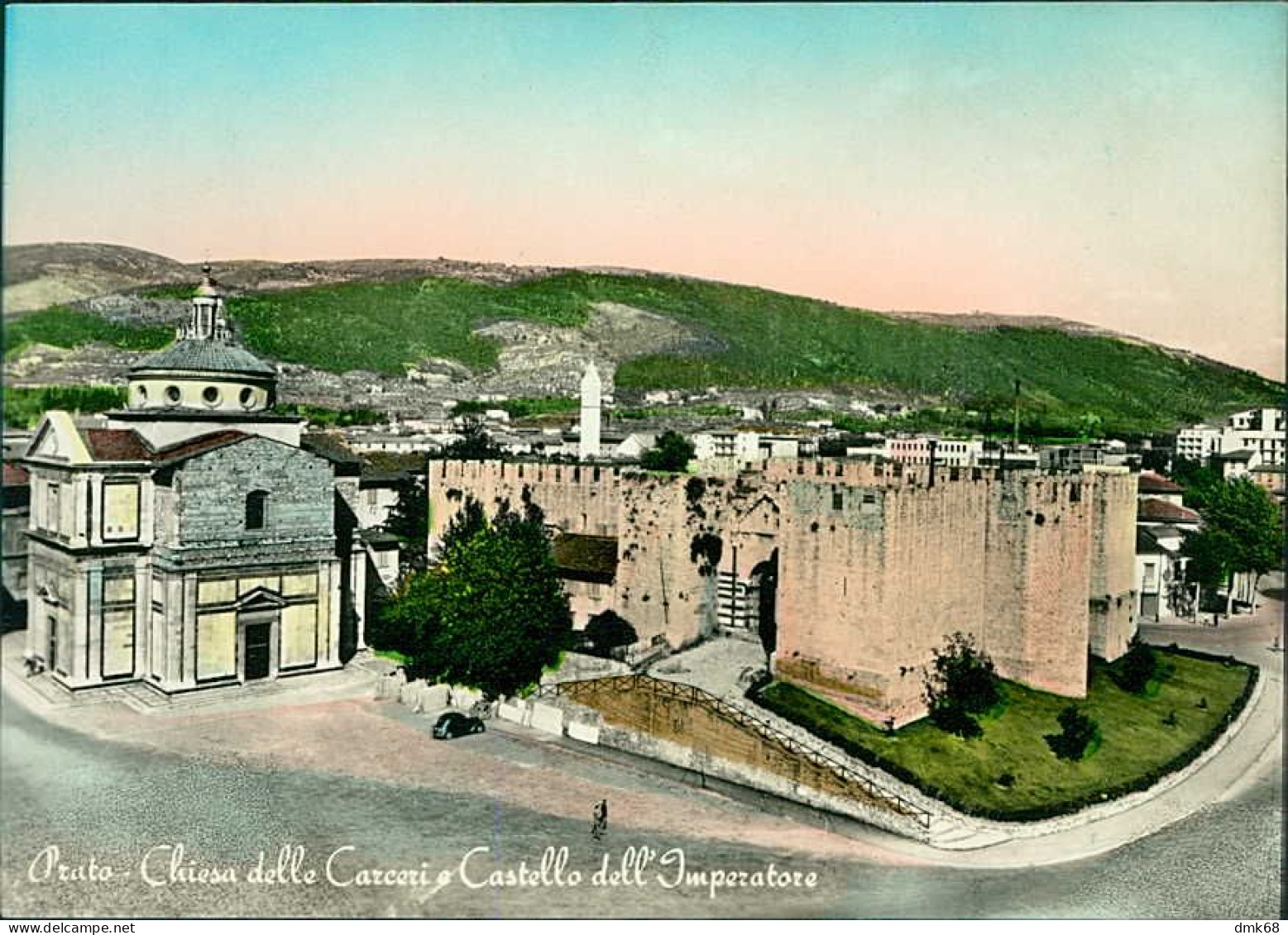 PRATO - CHIESA DELLE CARCERI E CASTELLO DELL'IMPERATORE - EDIZIONE BURICCHI - 1960s (18840) - Prato