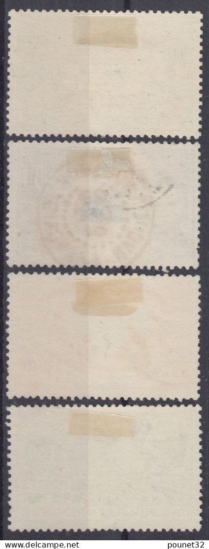 TIMBRE SOUDAN SERIE EXPOSITION DE 1931 N° 89/92 OBLITERATIONS LEGERES - Used Stamps