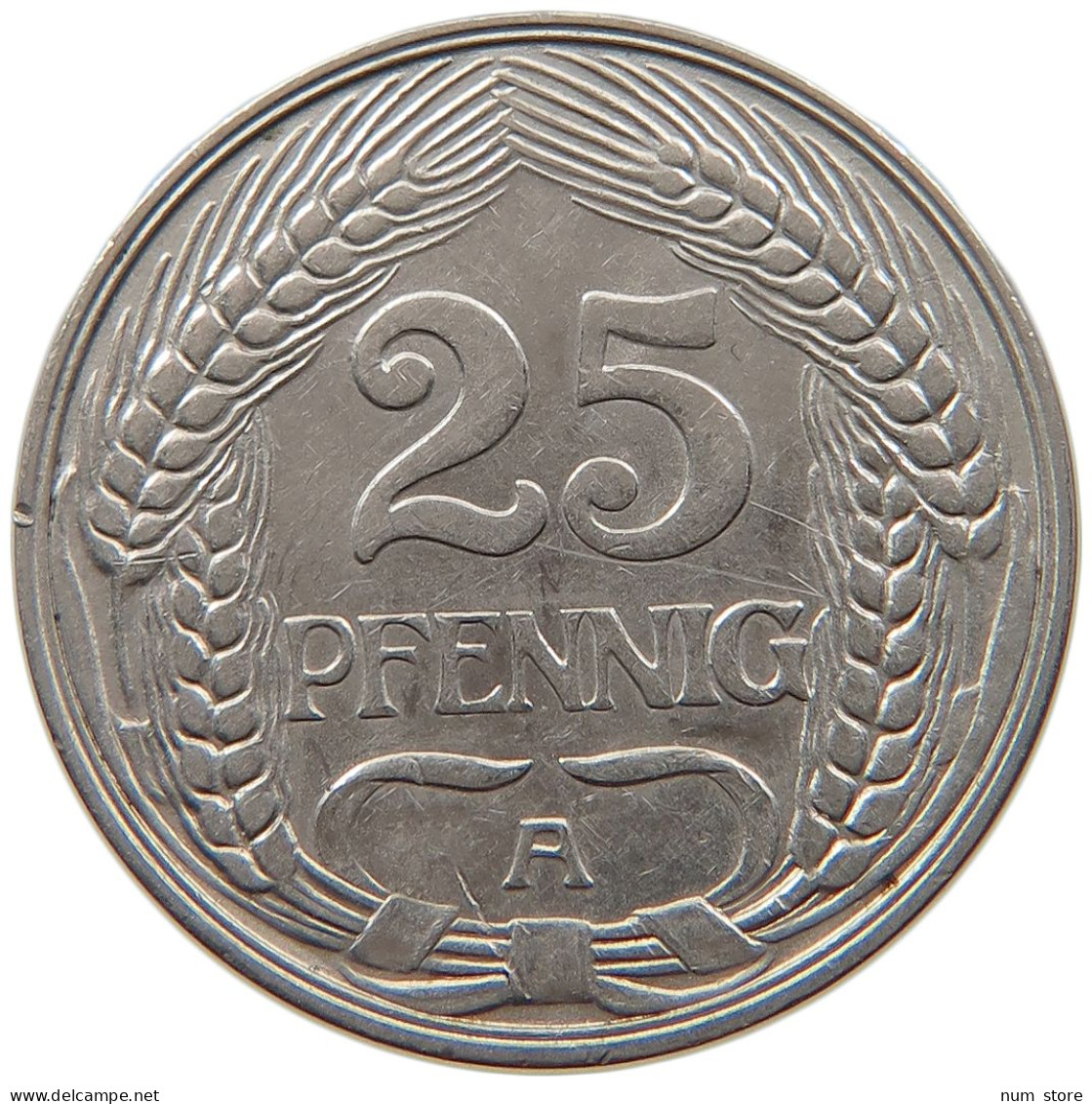 KAISERREICH 25 PFENNIG 1911 A  #MA 099443 - 25 Pfennig