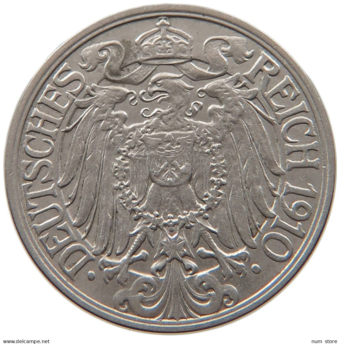 KAISERREICH 25 PFENNIG 1912 A  #MA 099654 - 25 Pfennig