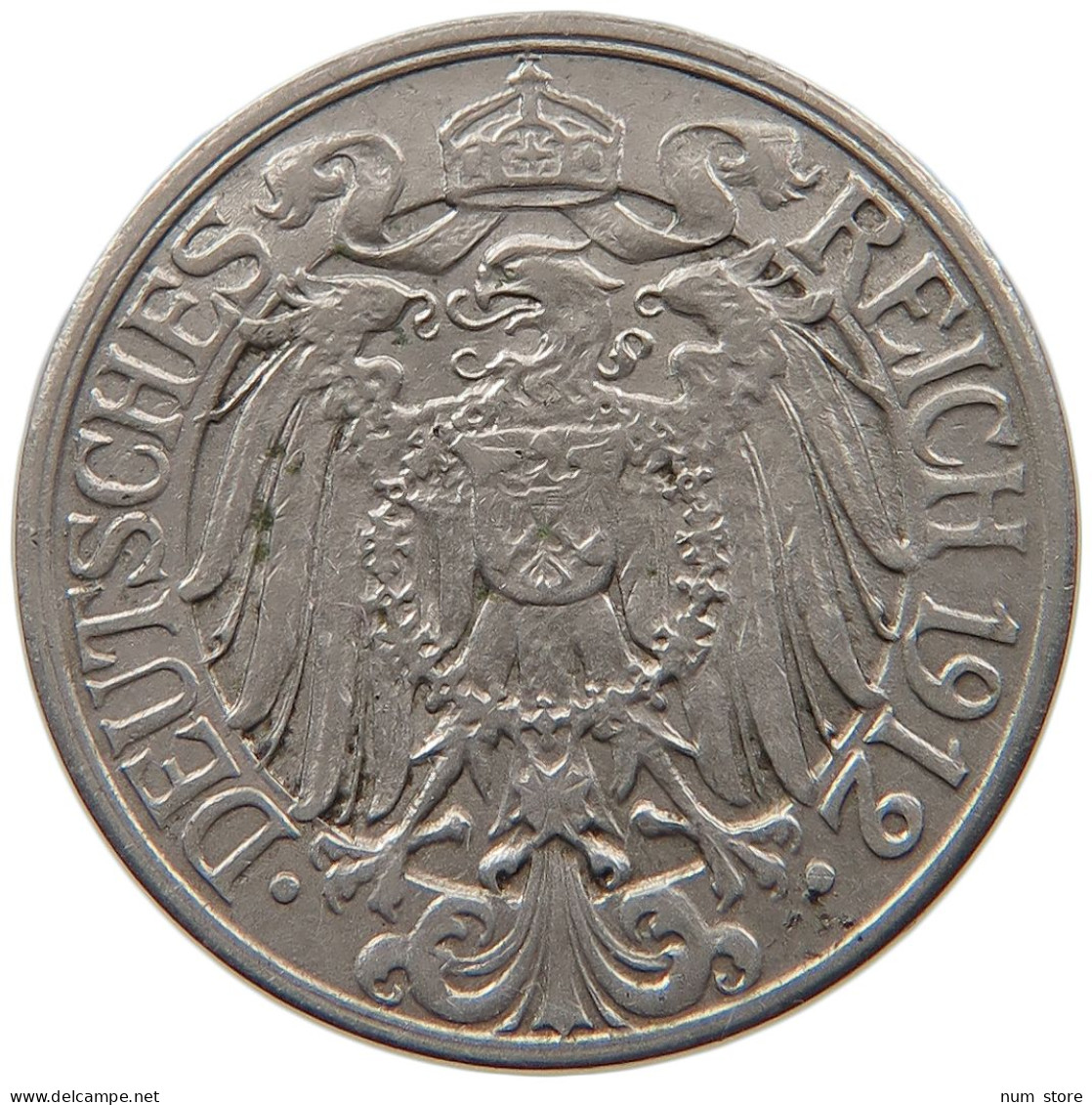 KAISERREICH 25 PFENNIG 1912 D  #MA 099441 - 25 Pfennig