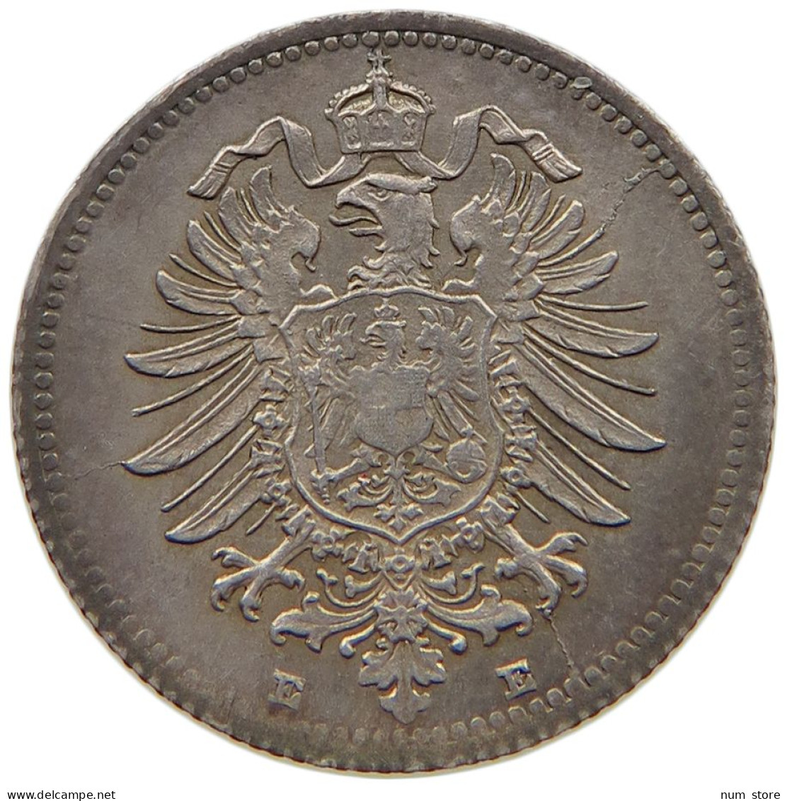 KAISERREICH 20 PFENNIG 1876 E  #MA 006807 - 20 Pfennig