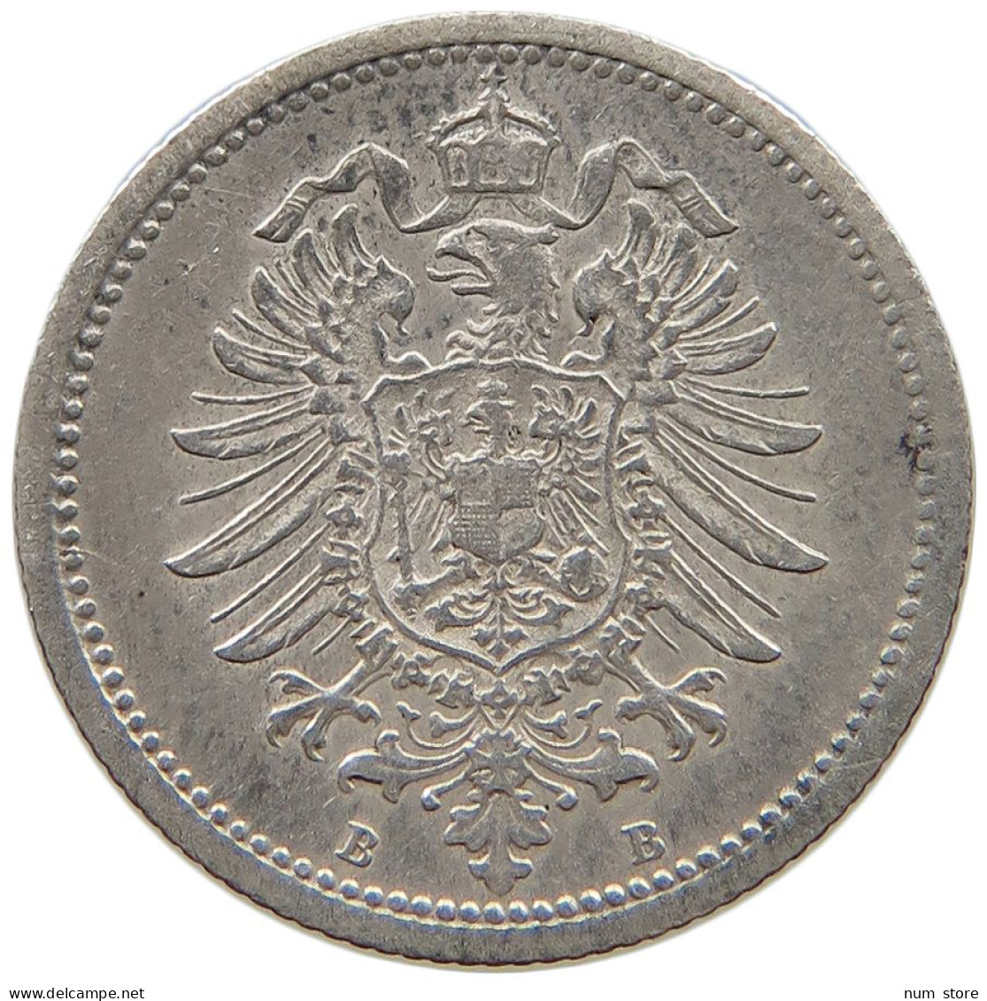 KAISERREICH 20 PFENNIG 1874 B  #MA 021189 - 20 Pfennig