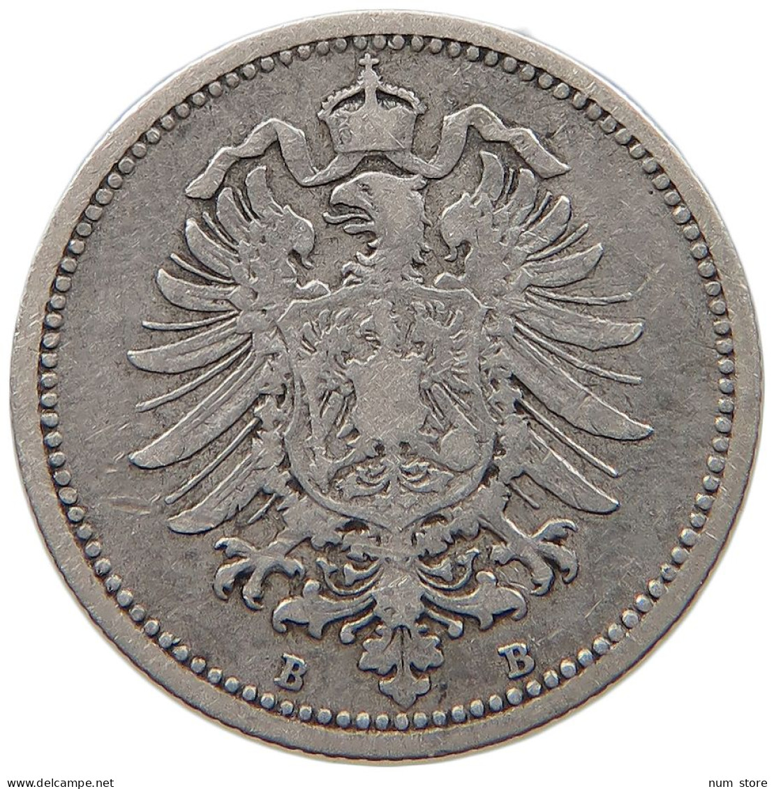 KAISERREICH 20 PFENNIG 1874 B  #MA 068322 - 20 Pfennig