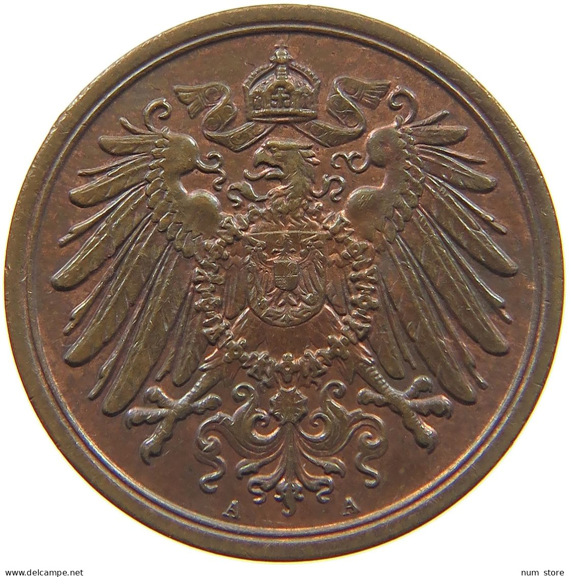 KAISERREICH 2 PFENNIG 1911 A  #MA 022599 - 2 Pfennig