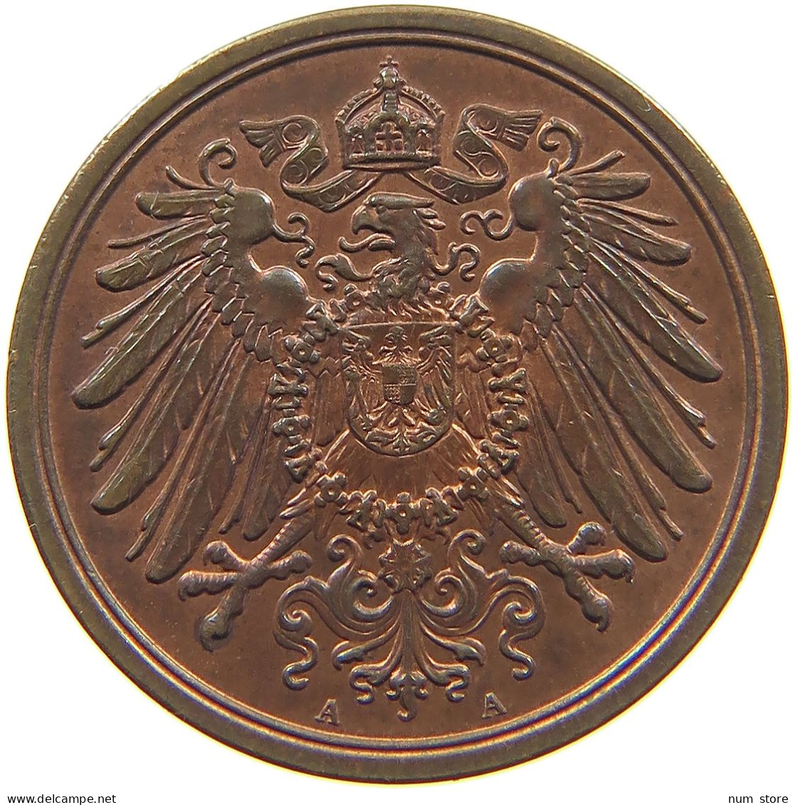 KAISERREICH 2 PFENNIG 1911 A  #MA 022600 - 2 Pfennig