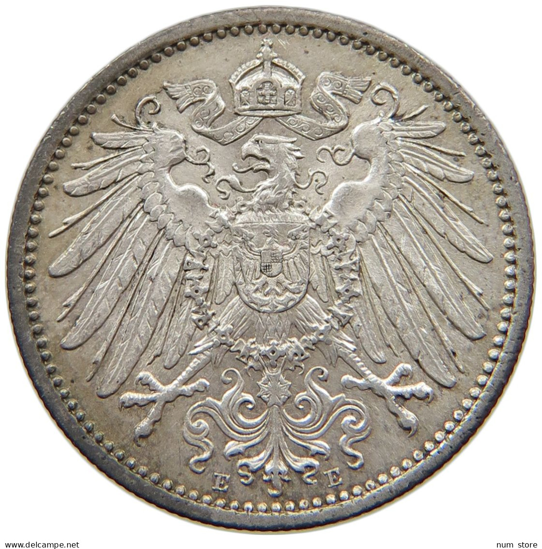 KAISERREICH 1 MARK 1915 E WILHELM II., 1888-1918 #MA 006768 - 1 Mark