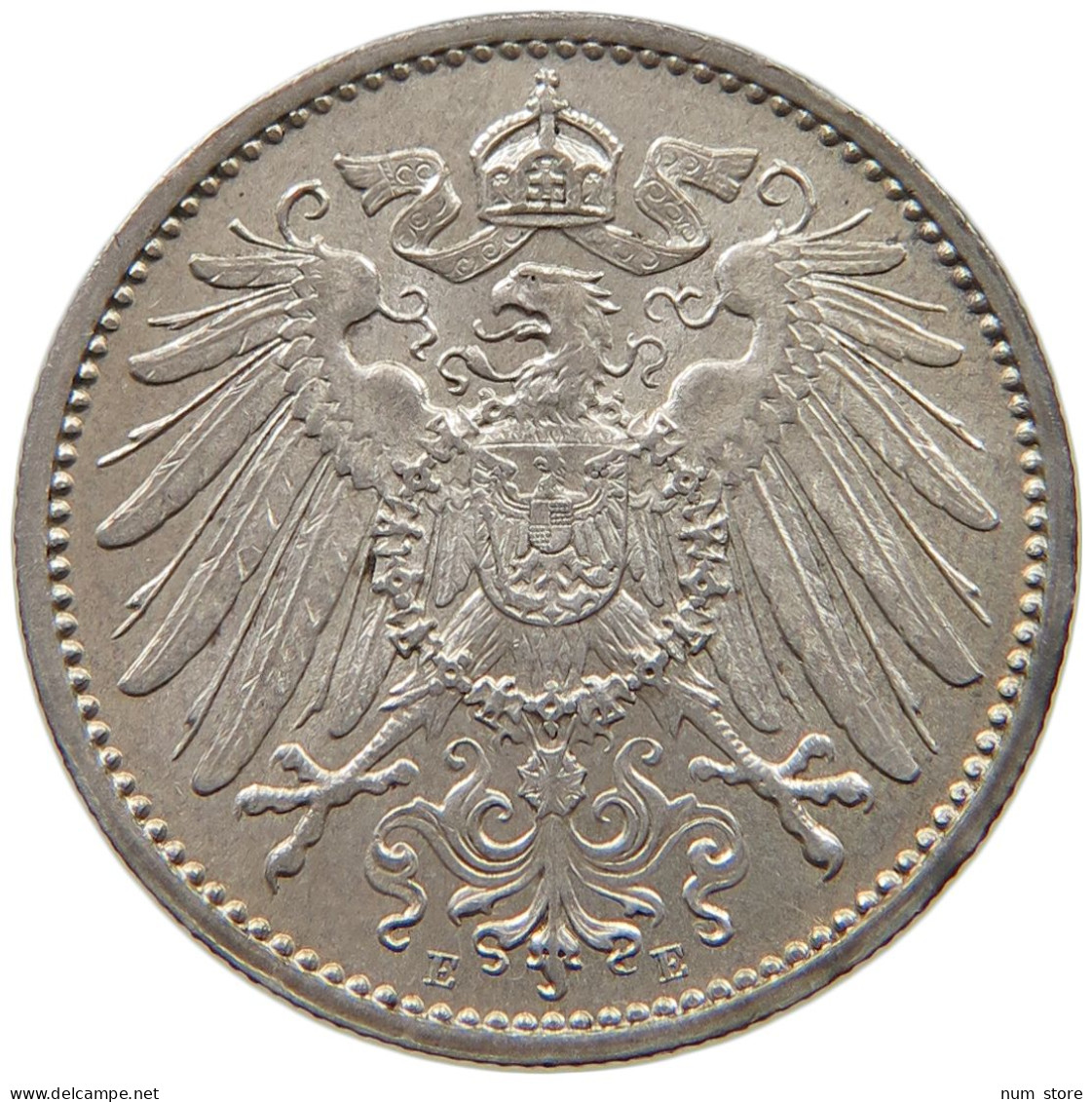 KAISERREICH 1 MARK 1914 E WILHELM II., 1888-1918 #MA 006751 - 1 Mark