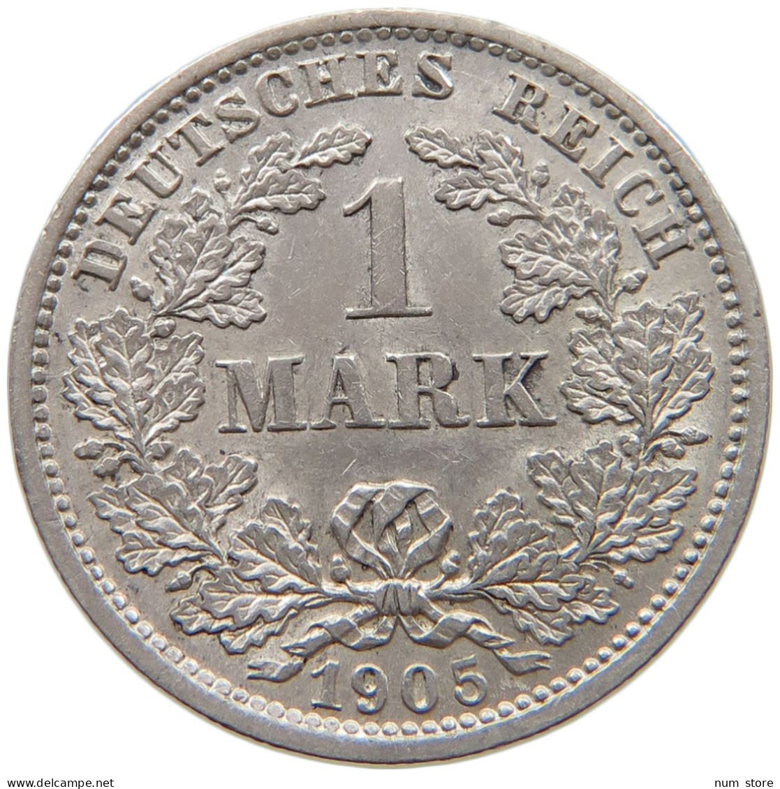 KAISERREICH 1 MARK 1905 D  #MA 005646 - 1 Mark