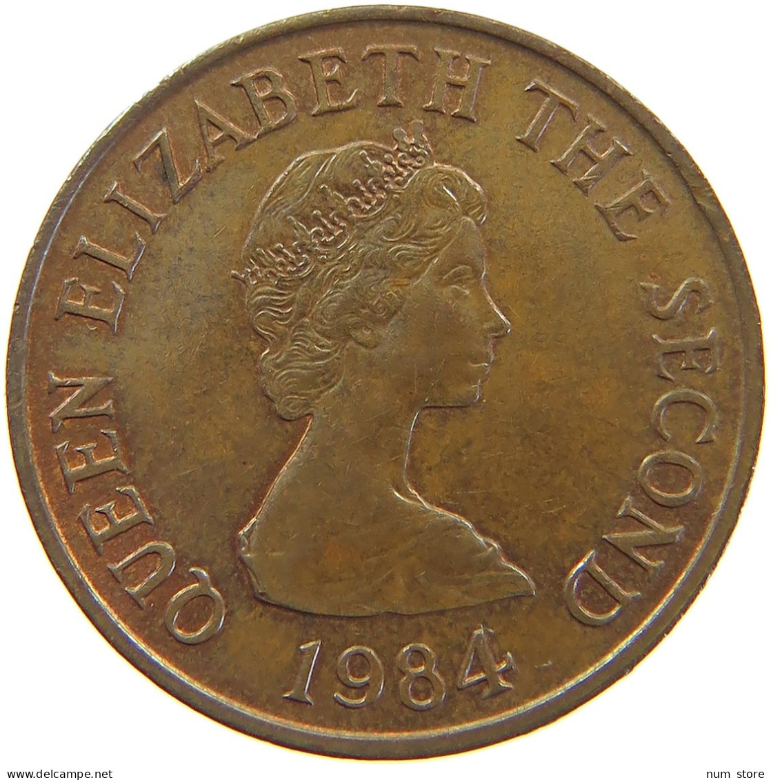 JERSEY PENNY 1984 ELIZABETH II. (1952-) #MA 064956 - Jersey