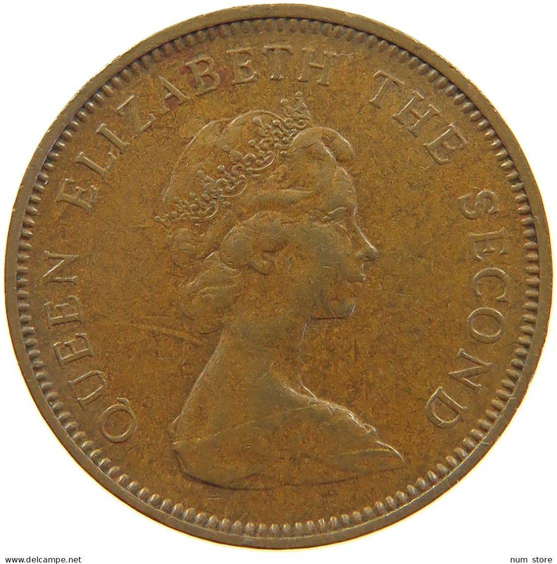 JERSEY PENNY 1971 ELIZABETH II. (1952-) #MA 064953 - Jersey