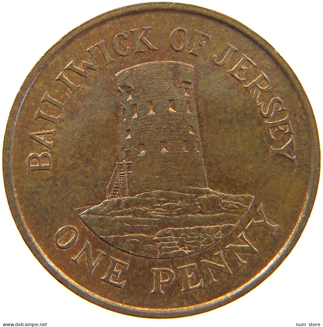 JERSEY PENNY 1990 ELIZABETH II. (1952-) #MA 064955 - Jersey