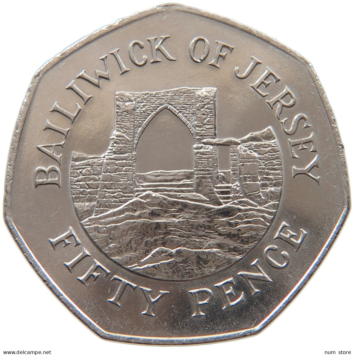 JERSEY 50 PENCE 1983 ELIZABETH II. (1952-) #MA 064916 - Jersey