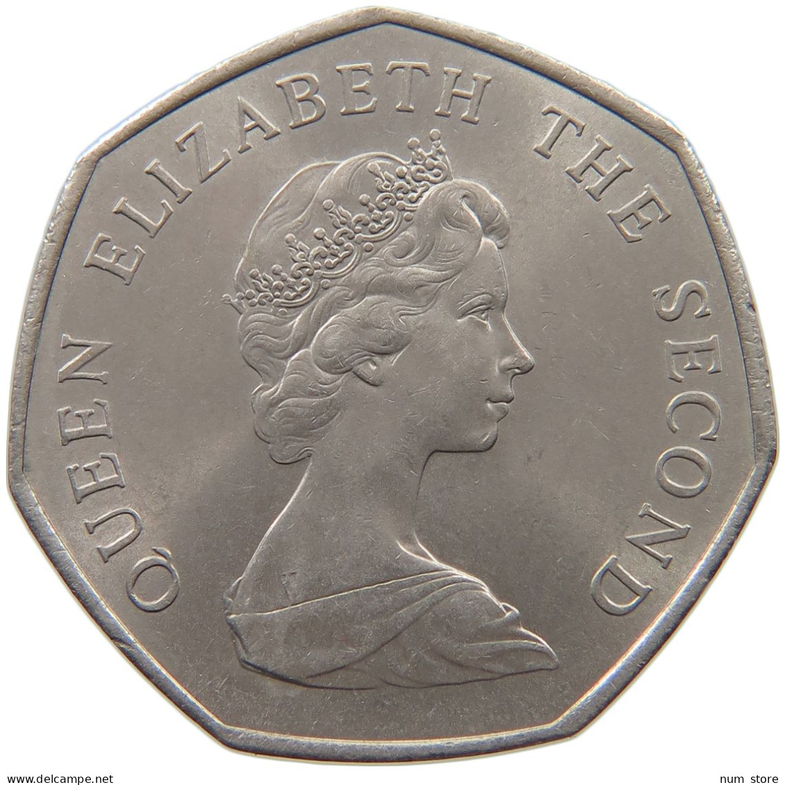 JERSEY 50 PENCE 1969  #MA 025687 - Jersey