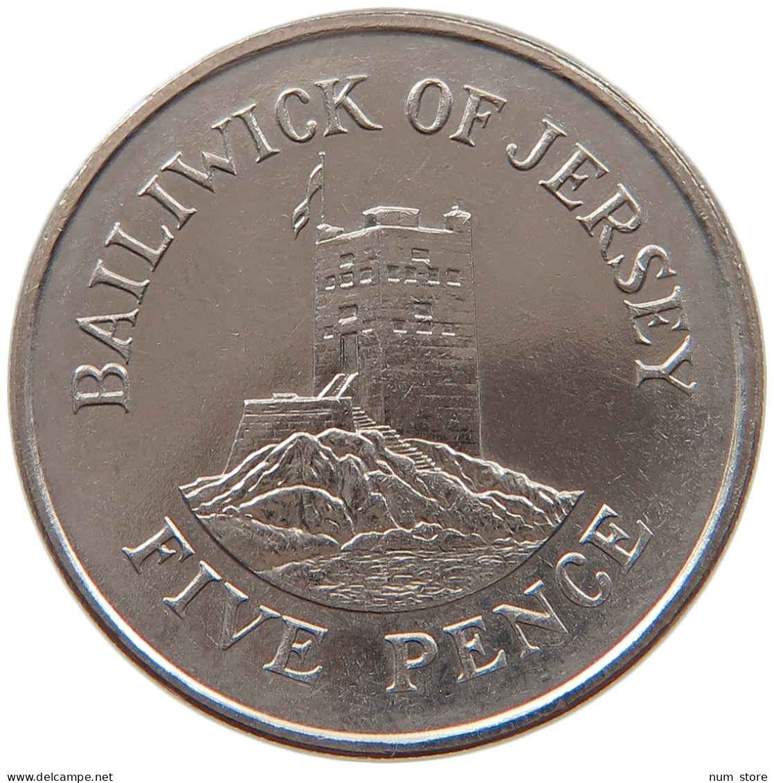 JERSEY 5 PENCE 1988 ELIZABETH II. (1952-) #MA 064924 - Jersey