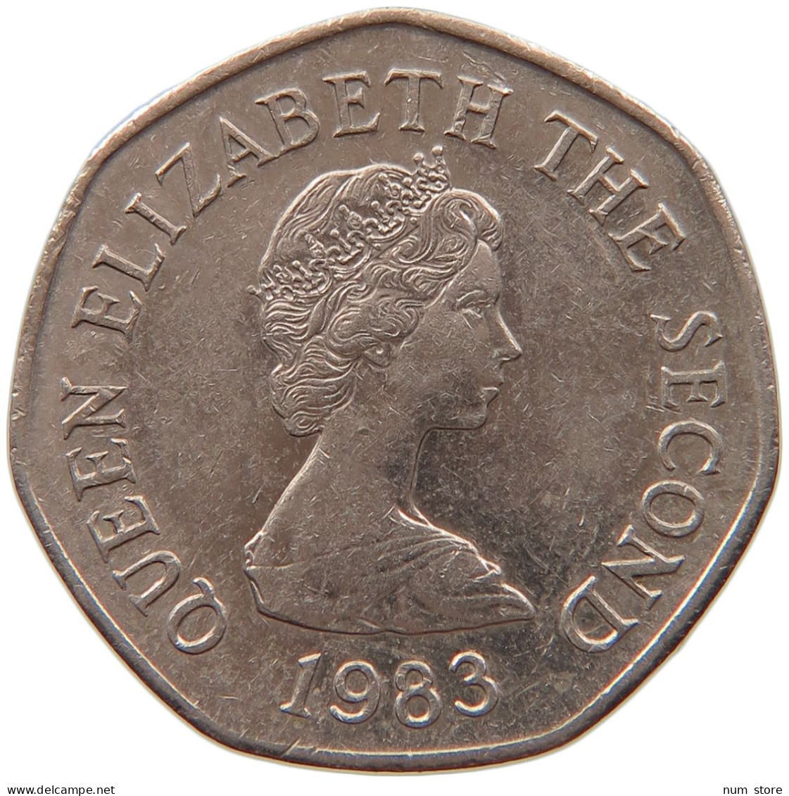 JERSEY 20 PENCE 1983 ELIZABETH II. (1952-2022) #MA 073179 - Jersey